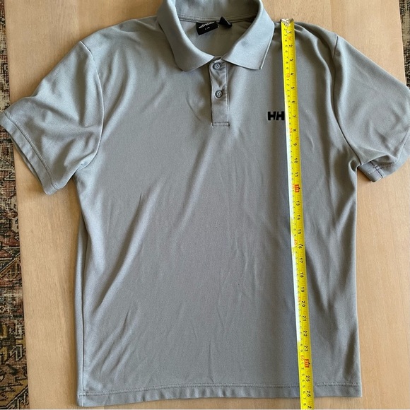 Helly Hansen Light Gray Polo Shirt for Men - Picture 6 of 9